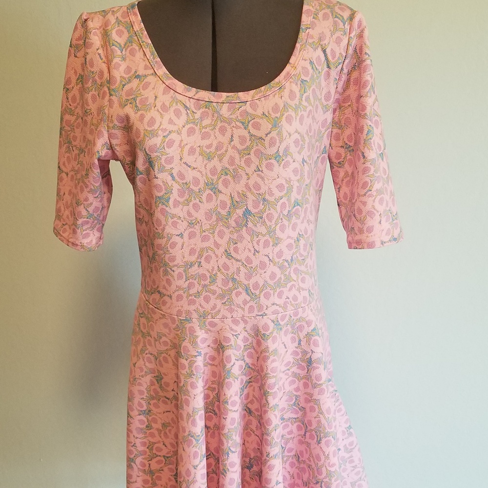 LuLaRoe Nicole XL Pink